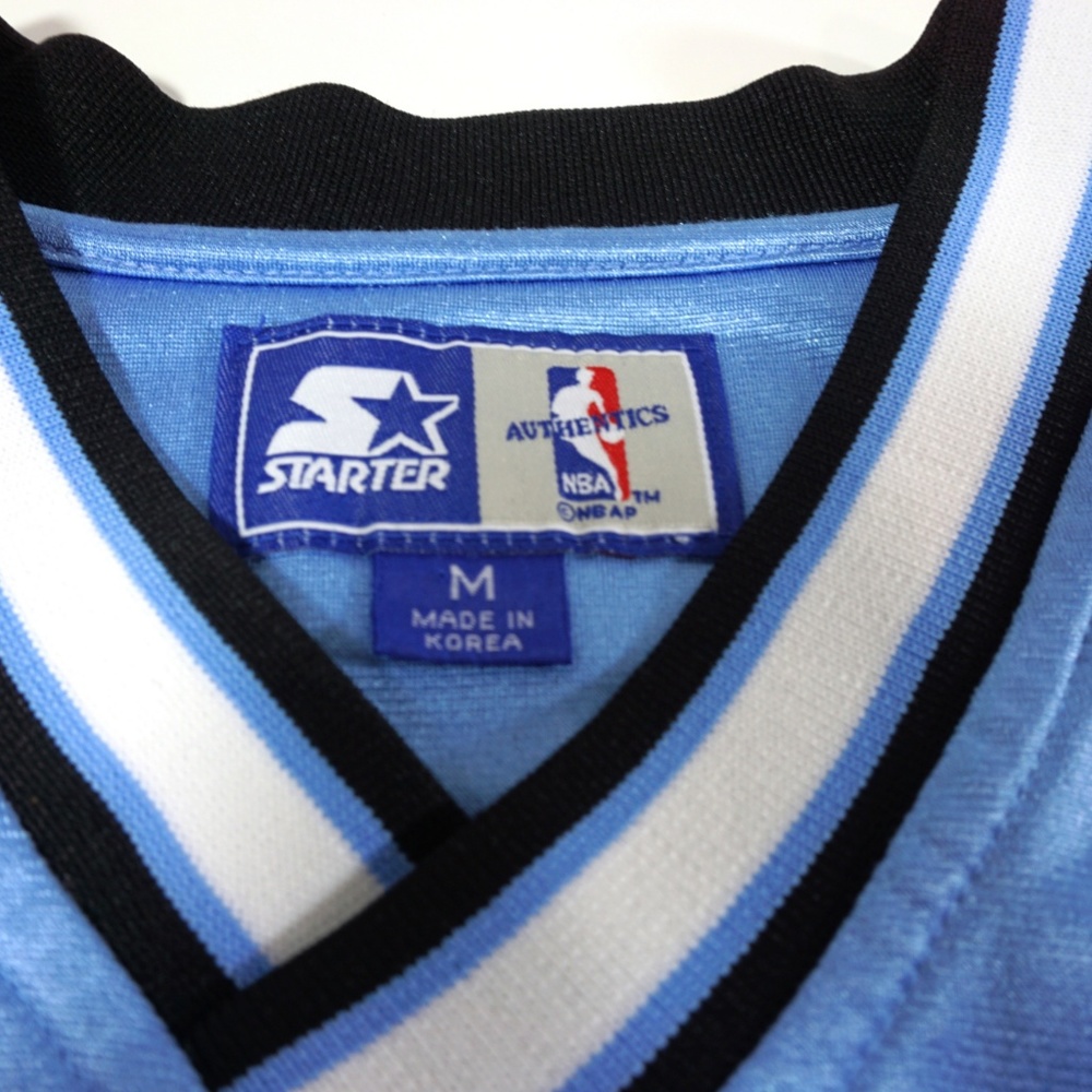 {Sold} {STARTER} Vintage Chicago Bulls Pullover - Picture 4 of 4